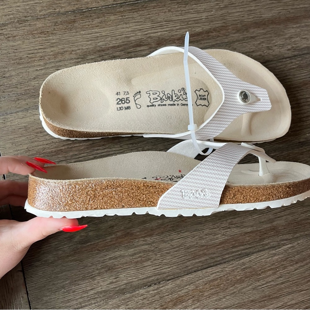 Birkenstock White Sandals - Picture 5 of 5
